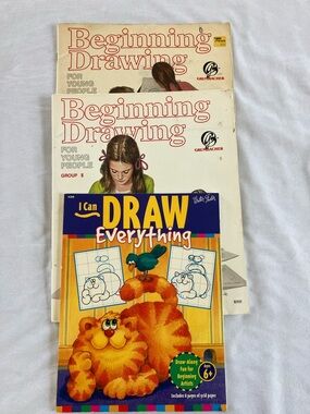 Vintage Drawing Books